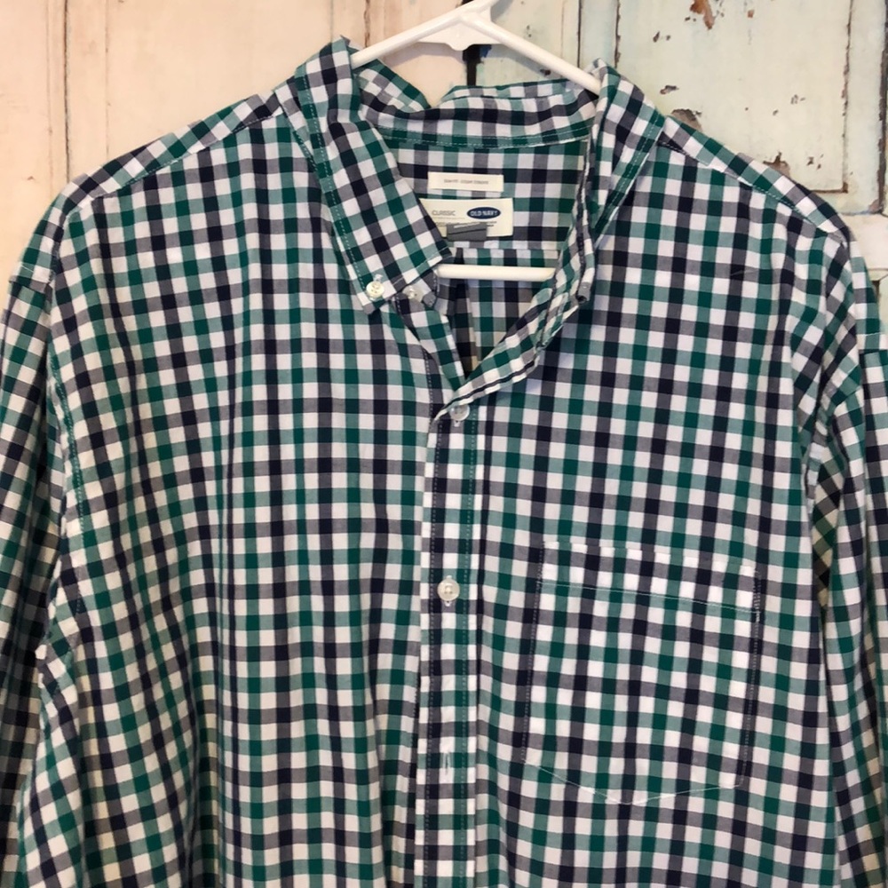 Old Navy Men’s Casual Button Down Shirt Size XXL